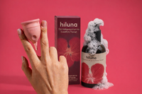 Hiluna Κύπελλο Περιόδου Mini (23ml) + Τζελ Καθαρισμού 2 σε 1